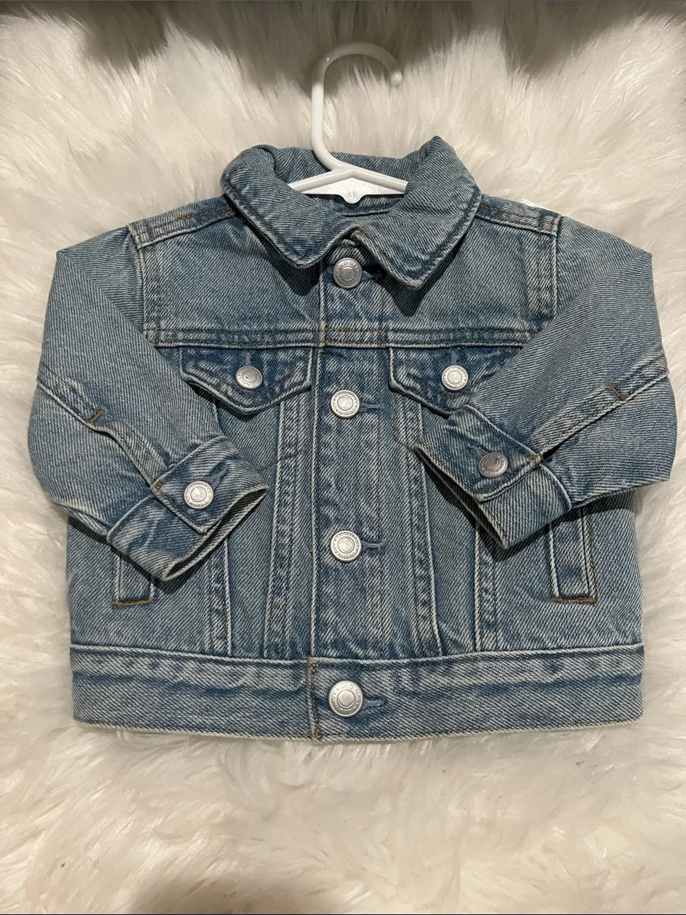 Old Navy Light Blue Denim Jacket for Kids
